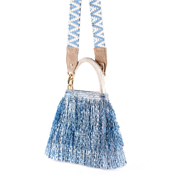 purse with glitter fringe and patterned shoulder strap blue-VIA-R-01-210-img2.jpg